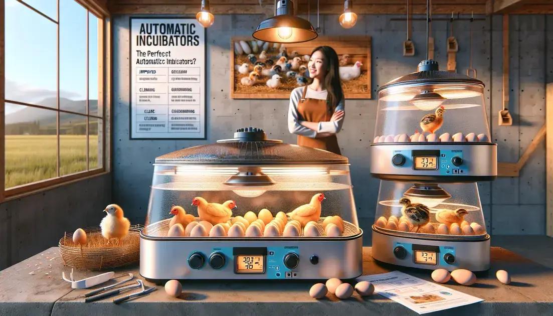 Chocadeiras Automáticas: A Solução Ideal para Criadores de Aves