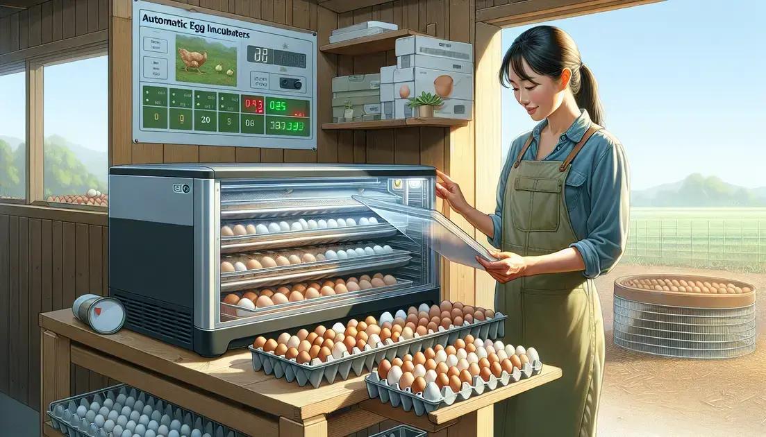 Chocadeiras Automáticas: Eficiência no Manejo de Ovos